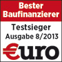 3facher Testsieger bei Baufinanzierung