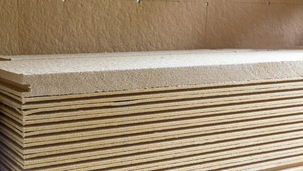 Das Bild zeigt Platten aus Hanf und steht für Fördermittel für verschiedene Materalien und Technologien.